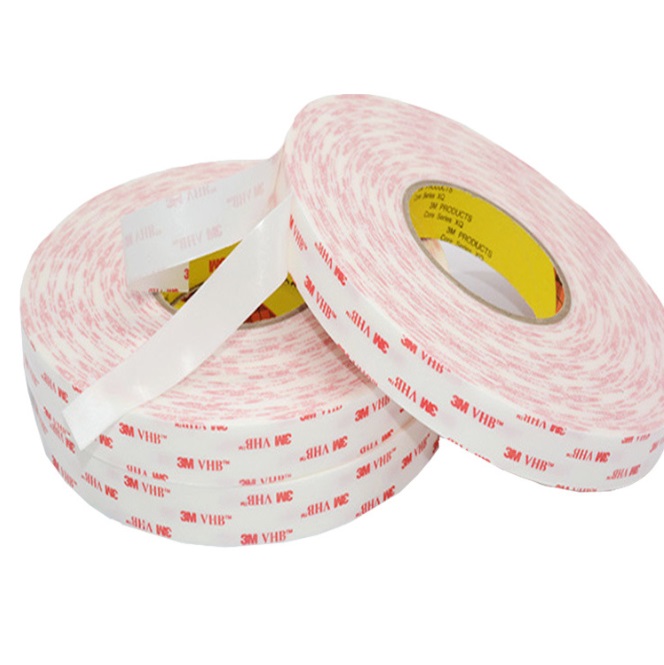 White VHB Foam Tape 3M 4914-Long-Term Durability 