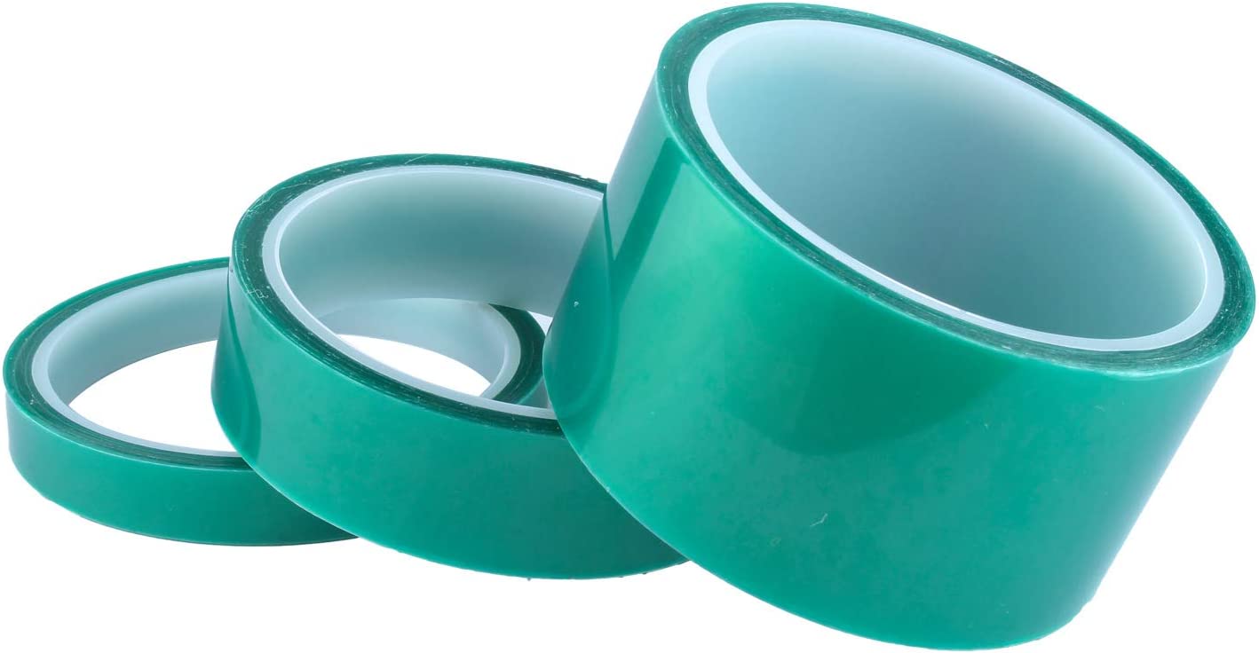 2 Mil Green High Temperature Powder Coating Masking Tape – 2 Inch Width