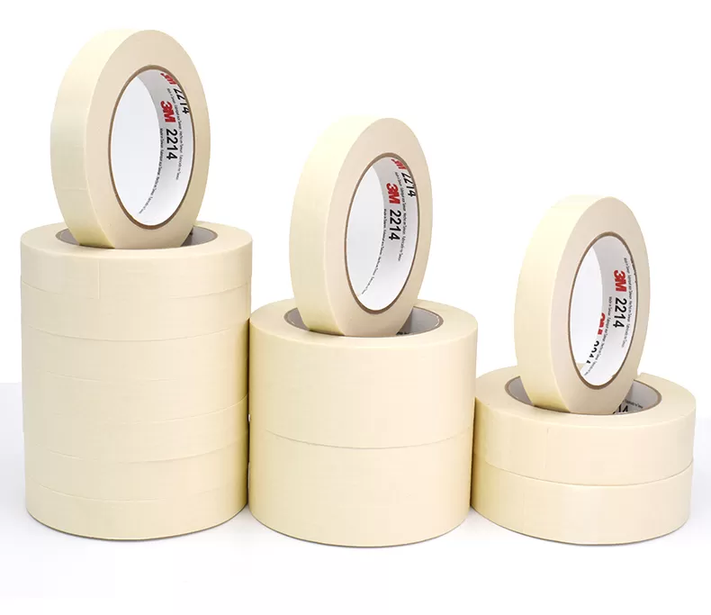 3M 2214 White Masking Tape-DEASSCO丨Industrial Die Cut Tape Manufacturer