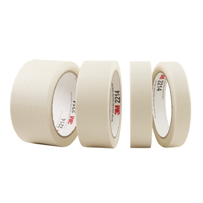 3M 2214 White Masking Tape-DEASSCO丨Industrial Die Cut Tape Manufacturer
